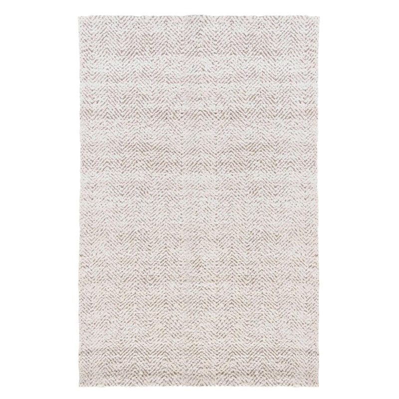 Chevron Hand-Woven Jute Area Rug By Kosas Home Ivory/Natural