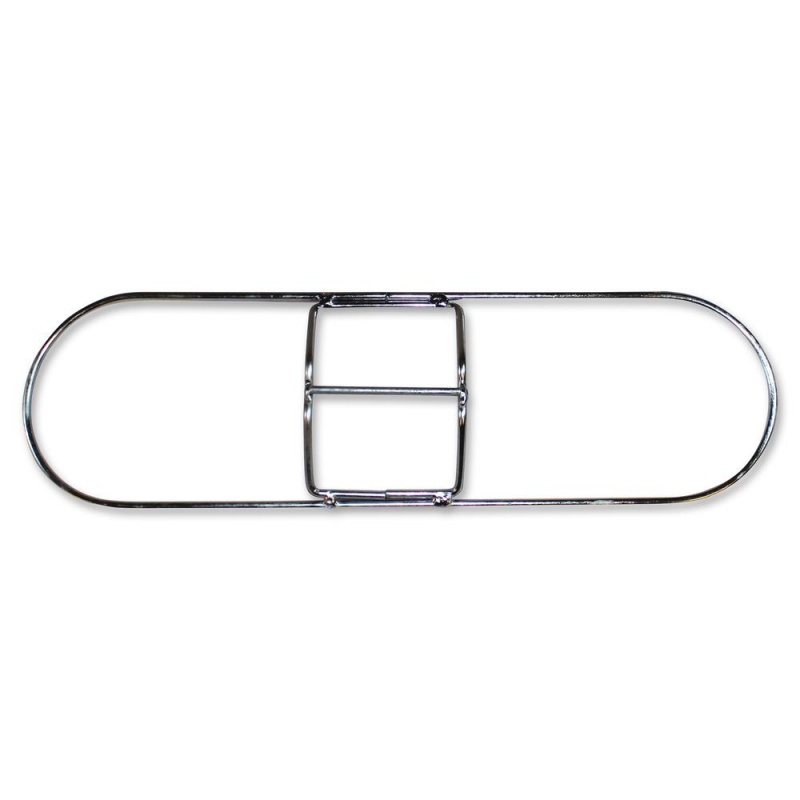 Genuine Joe Clip-On Long Dust Mop Frame - Rust Resistant, Clip, Galvanized - Metallic - 12 / Carton