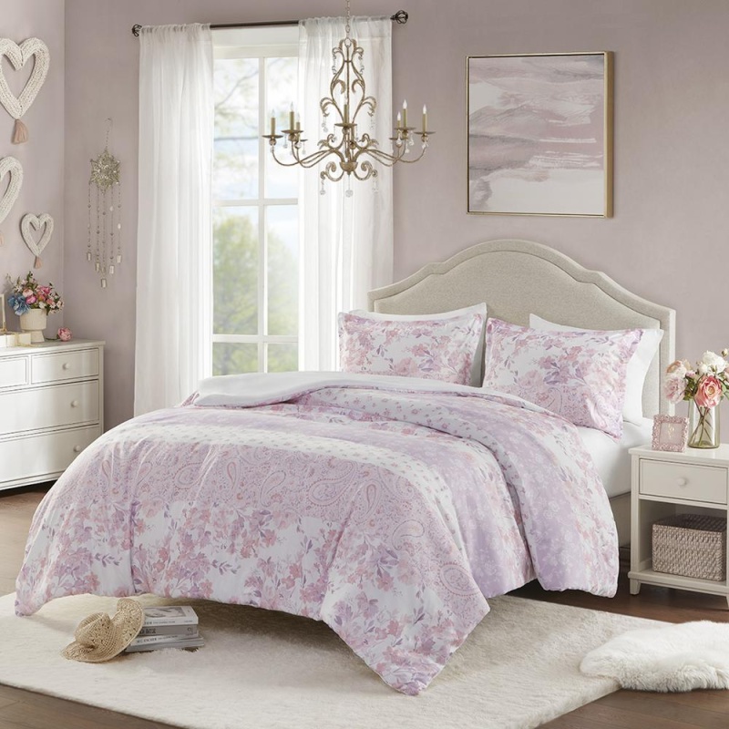 Floral Paisley Duvet Cover Set