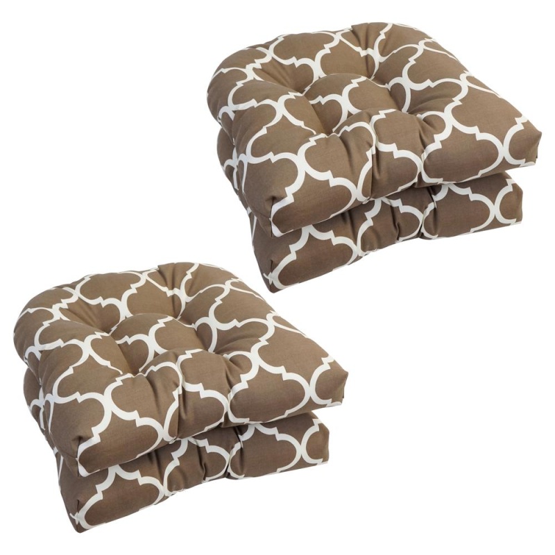 19-Inch U-Shaped Dining Chair Cushions (Set Of 4) 93184-4Ch-Od-160