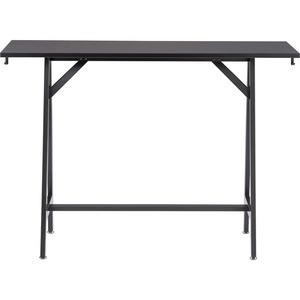 Safco Spark Teaming Table Standing-Height Tabletop - Black Rectangle Top - 60" Table Top Length X 20" Table Top Width X 1" Table Top Thickness - Assembly Required - Multi