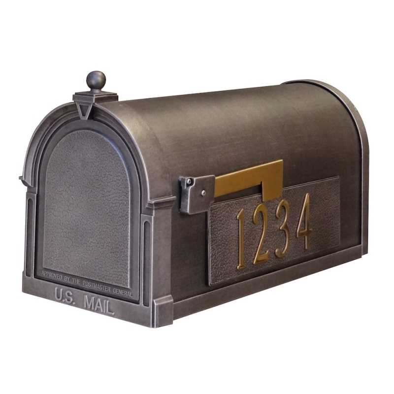 Berkshire Curbside Mailbox With Side Numbers