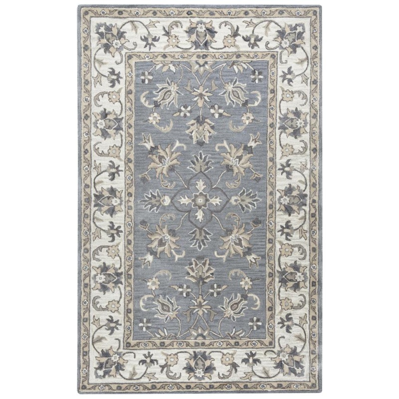 Hand Tufted Cut Pile Wool Rug, 5' x 8'