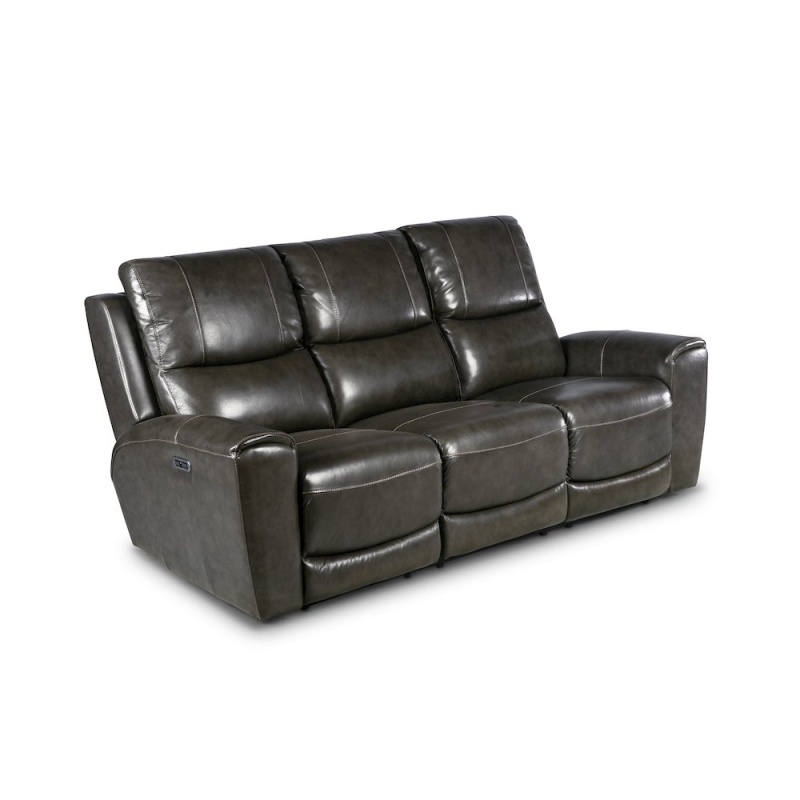 Laurel Power Reclining Sofa Grey