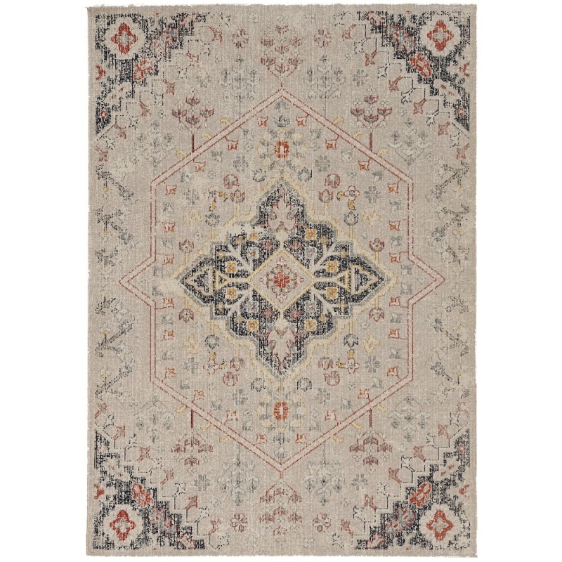Great Zero Rollins Ivory & Navy 8X10, Rug