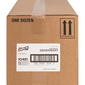 Genuine Joe Deodorizing Powdered Absorbent - Powder - 24 Oz (1.50 Lb) - 12 / Carton - Light Brown