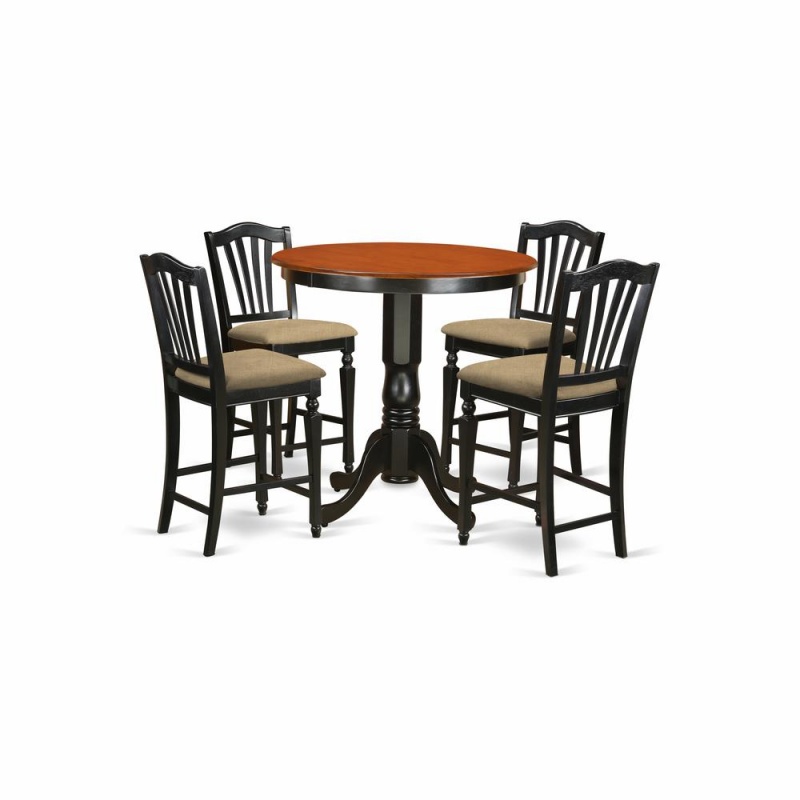 5 Pc Dining Counter Height Set