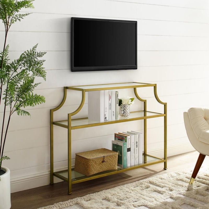 Aimee Console Table Soft Gold