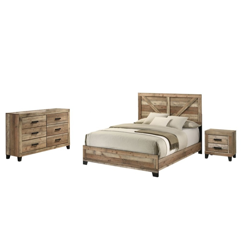 3-Piece Queen Panel Bedroom Set