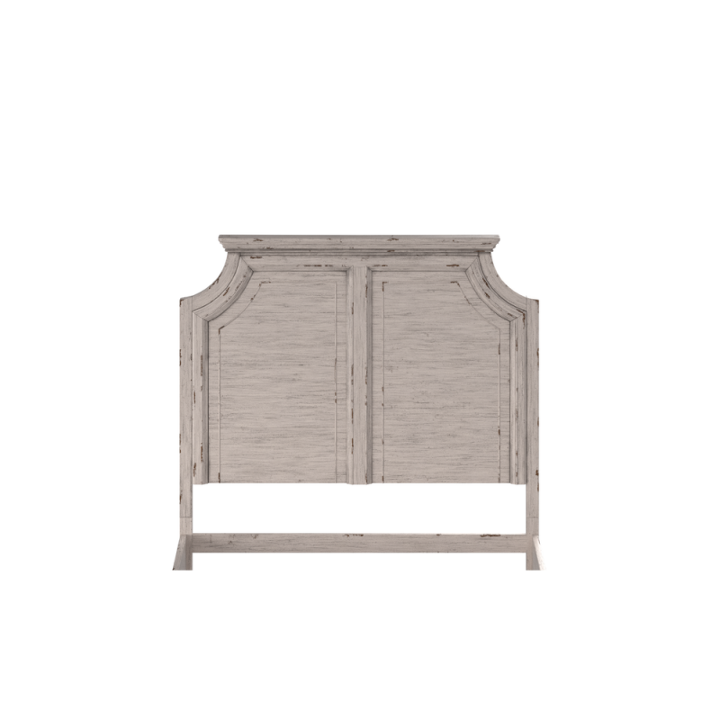 Providence Queen Panel Headboard , Antiqued White