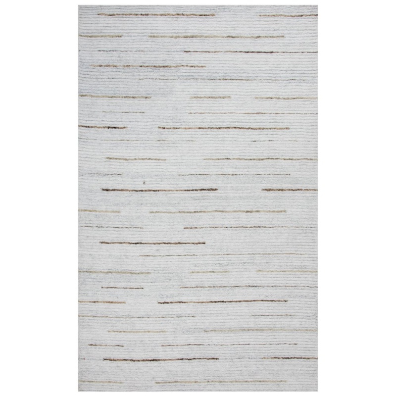 5' X 8' Cut & Loop Pile Hand Tufted Rug