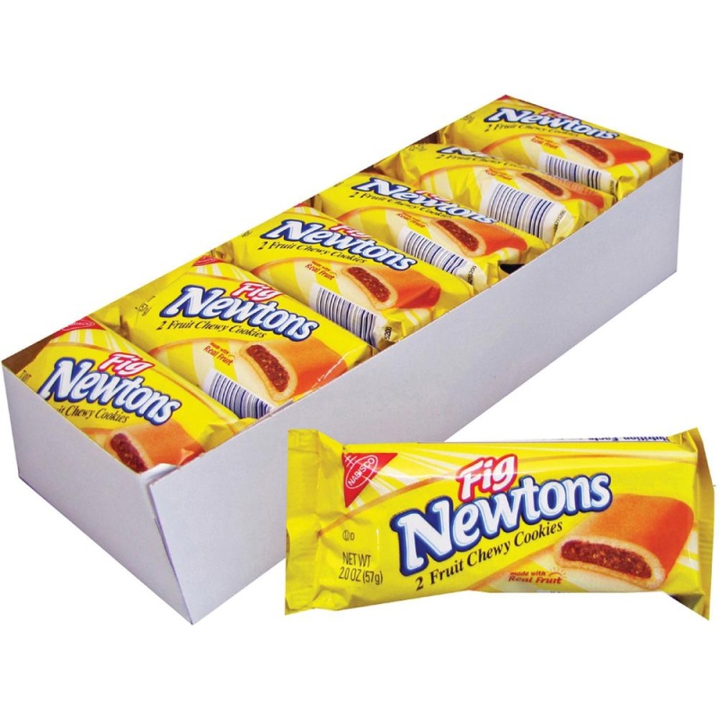 Mondelez Fig Newtons Fruit Chewy Cookies - Fruit - 2.01 Oz - 12 / Box