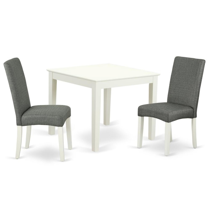 Dining Room Set Linen White
