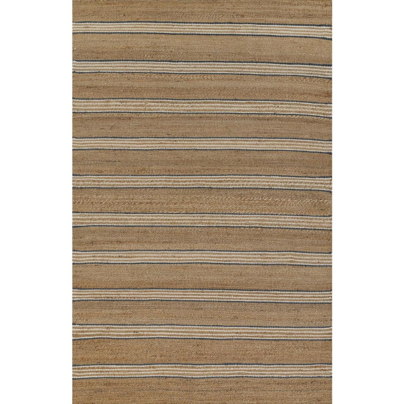 Contemporary Rectangle Area Rug, Blue, 8' X 10'