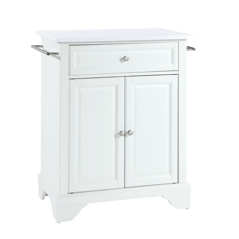 Lafayette Stone Top Portable Kitchen Island/Cart