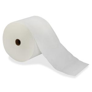 Genuine Joe Solutions Double Capacity Bath Tissue - 2 Ply - 1000 Sheets/Roll - 0.71" Core - White - Virgin Fiber - Embossed, Chlorine-Free - For Bathroom - 36 / Carton