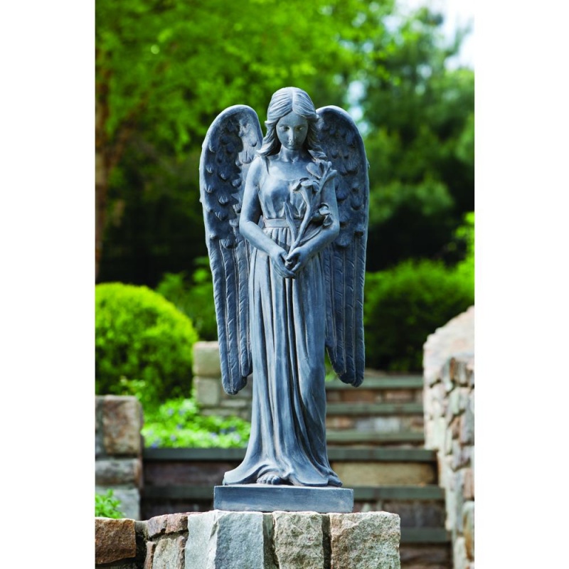 Standing Angel Garden Statue