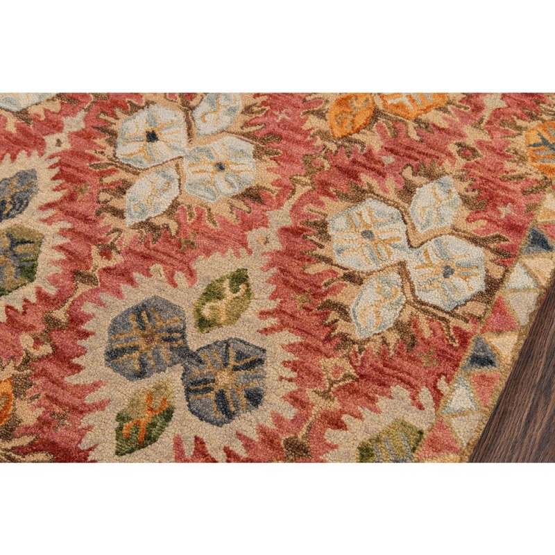 Tangier Area Rug, Red, 5' X 8'