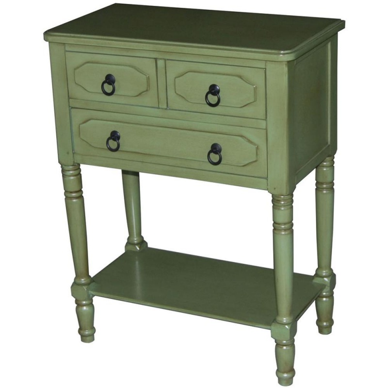 Simplicity 3 Drawer Chest (Green)