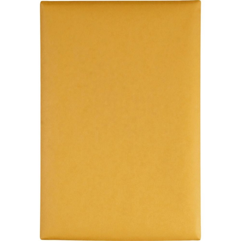 Quality Park 6 X 9 Clasp Envelopes With Deeply Gummed Flaps - Clasp - #55 - 6" Width X 9" Length - 28 Lb - Gummed - Kraft - 100 / Box - Kraft