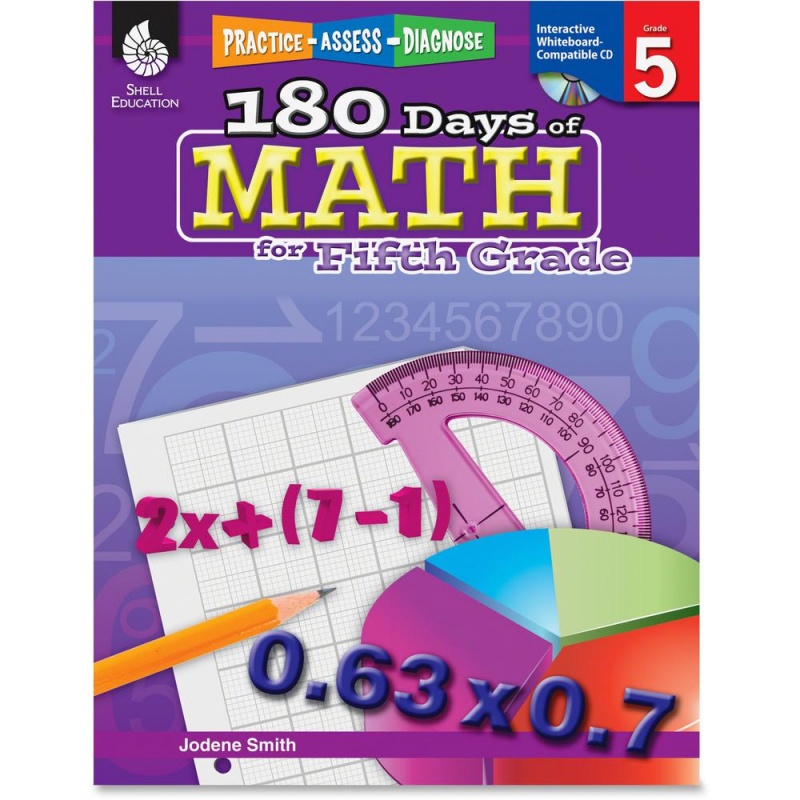 Shell Education Education 18 Days Of Math For 5Th Grade Book Printed/Electronic Book By Jodene Smith - 208 Pages - Shell Educational Publishing Publication - 2011 April 01 - Book, Cd-Rom - Grade 5 - e