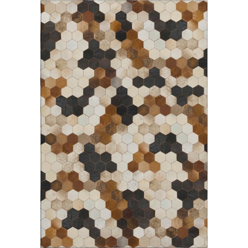 Luxury Washable Indoor/Outdoor Bozeman Dune 5' X 7'6" Rug