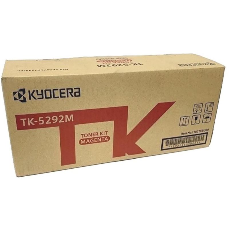 Kyocera Tk-5292M Original Toner Cartridge - Magenta - Laser - 13000 Pages - 1 Each