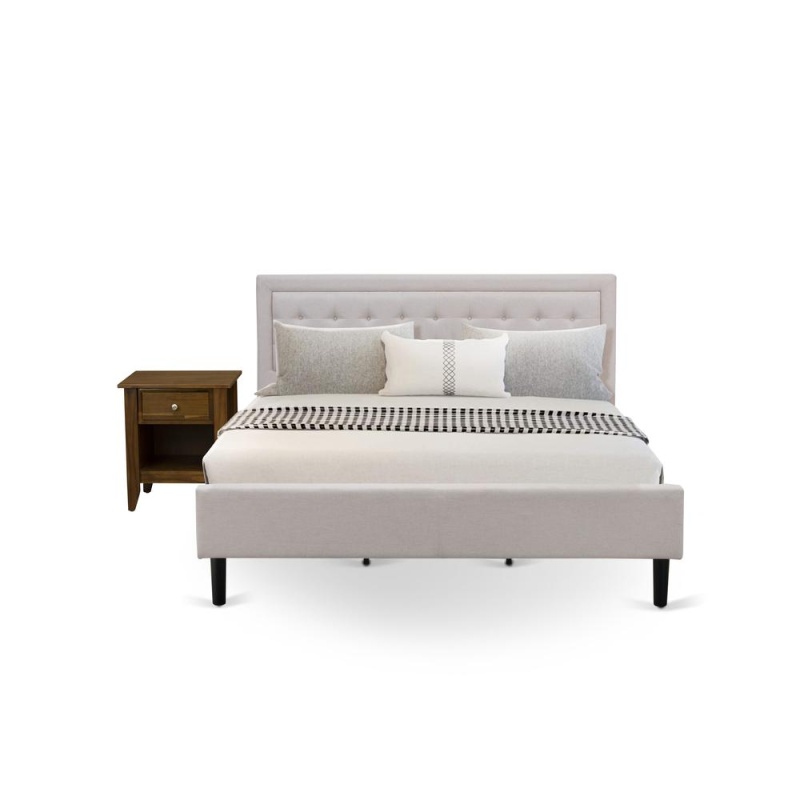 Fn08k-1Ga08 2-Piece Fannin King Size Bed Set