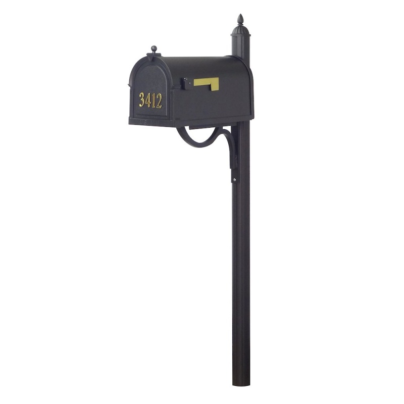 Curbside Mailbox With Front Address Numbers