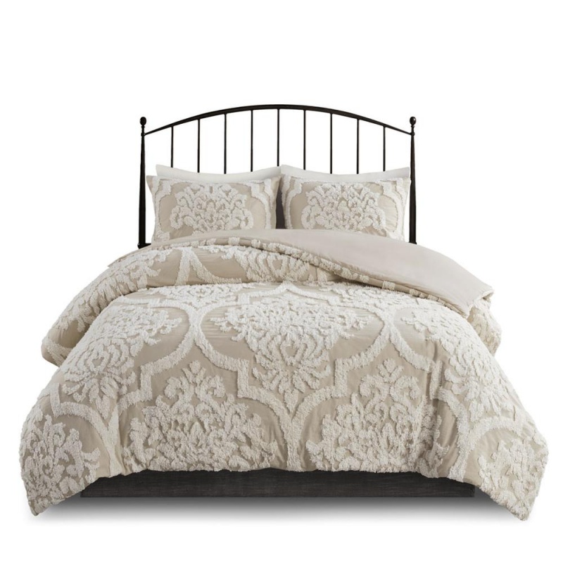 100% Cotton Tufted Comforter Set 811