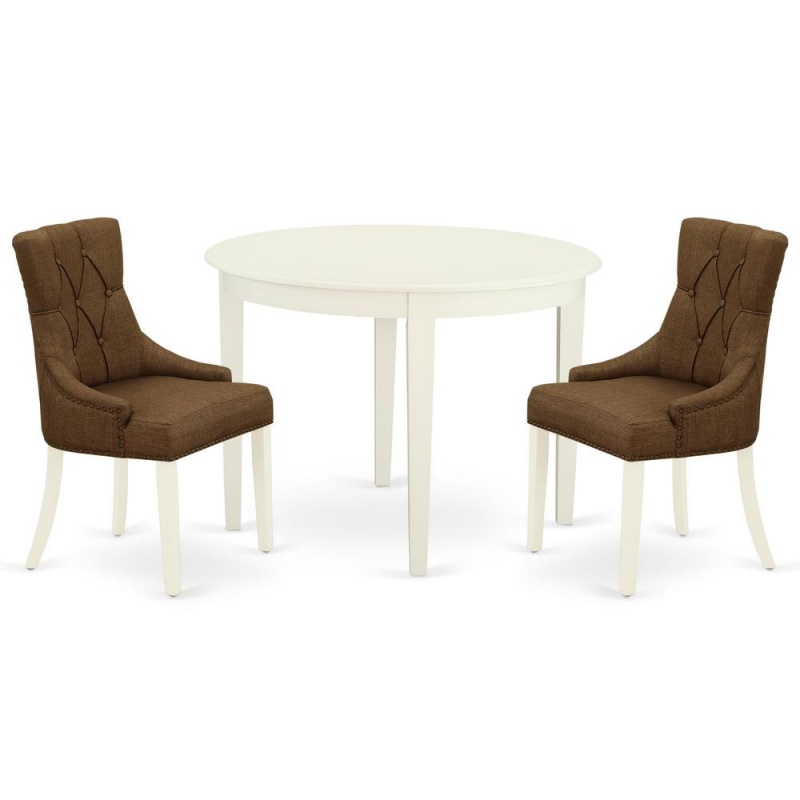 Dining Room Set Linen White
