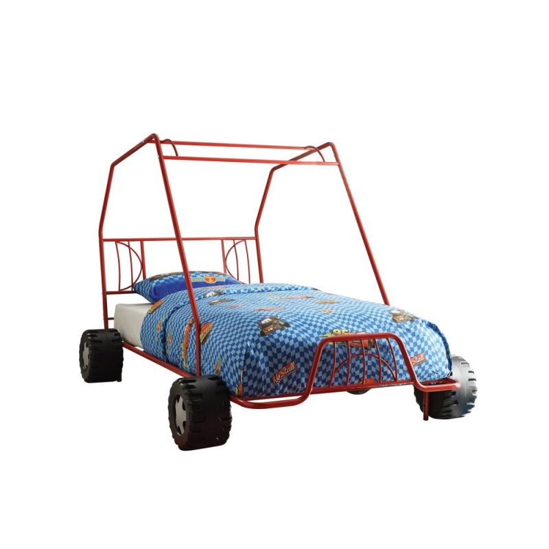 Xander Twin Bed, Red Go Kart (1Set/2Ctn)