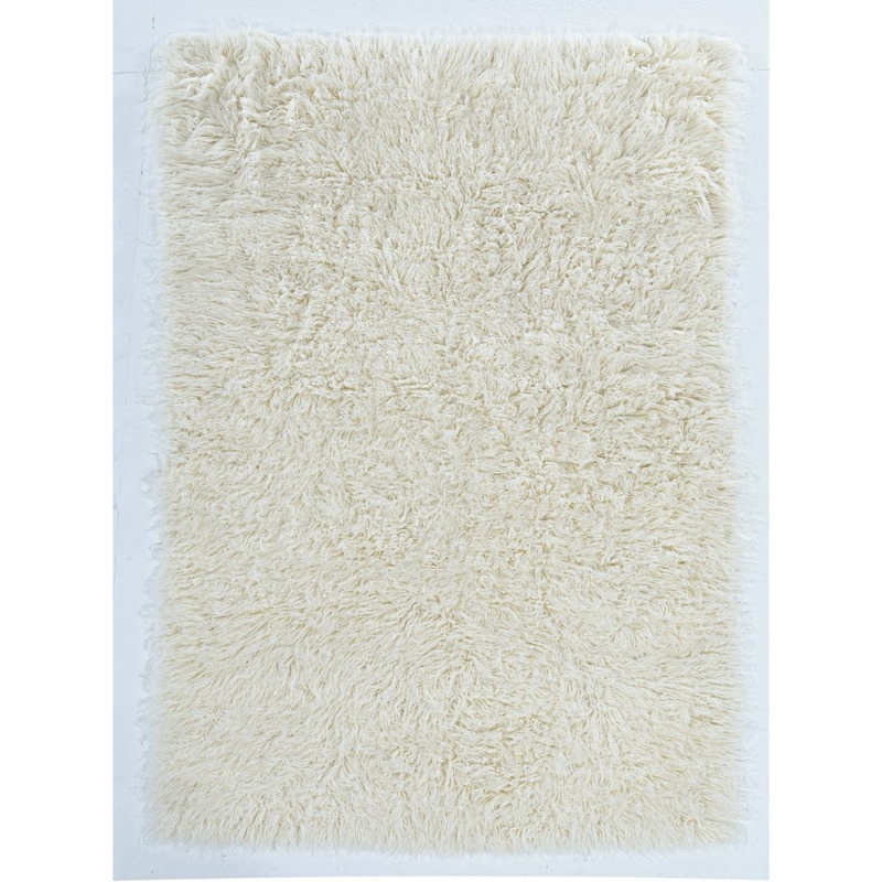 Linon New Flokati 1400Gram Natural Rug, 3.6x5.6