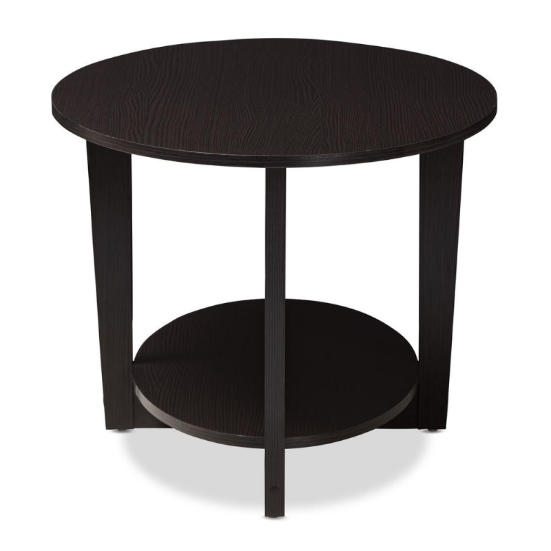 Jacintha Modern And Contemporary Wenge Brown Finished Coffee Table