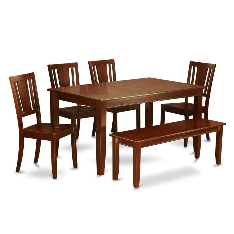 6-Pc Dining Set With Bench