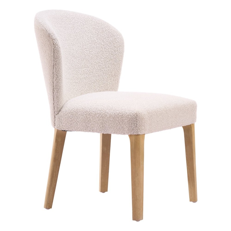 Mondstein Dining Chair Set of 2, Ivory