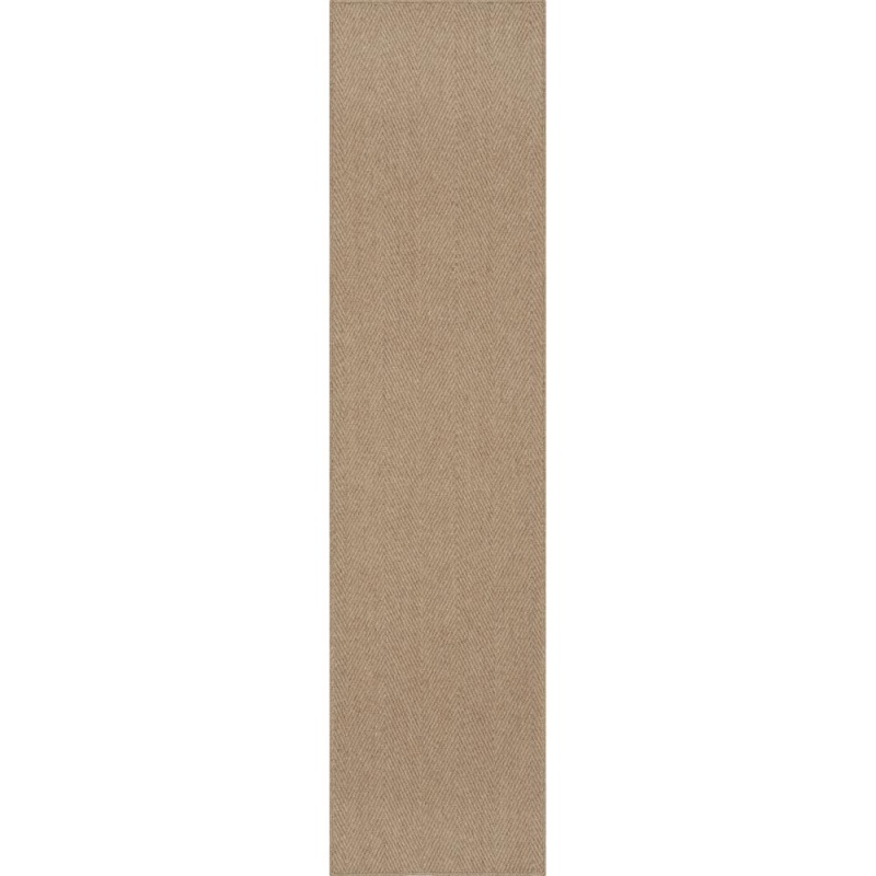 Monaco Sisal Mc200 Ecru 2'3" X 7'6" Runner Rug