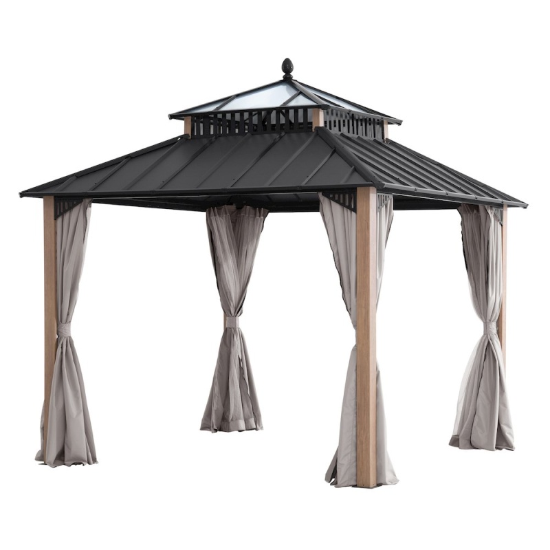 10 Ft x 10 Ft Hardtop Gazebo