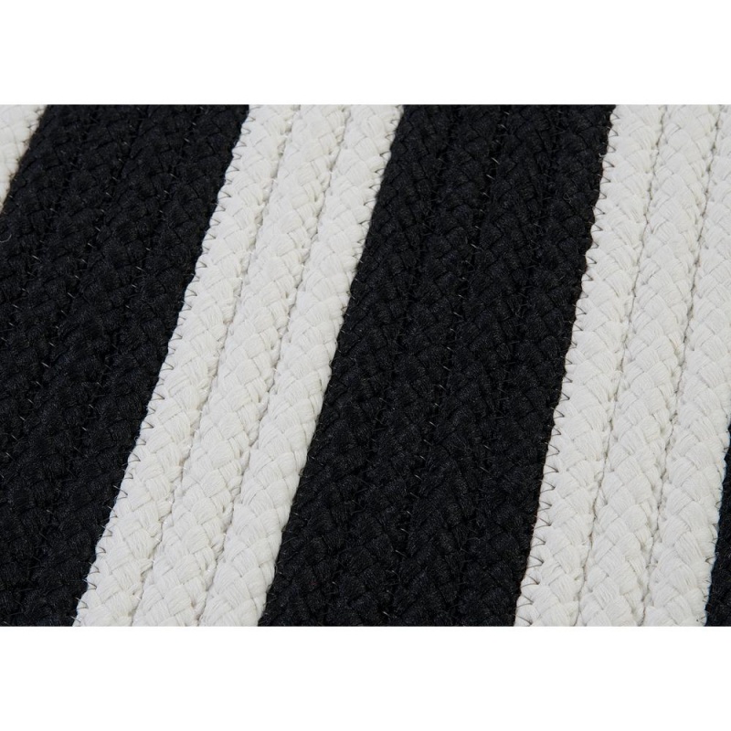 Stripe It - Black White 11' Square