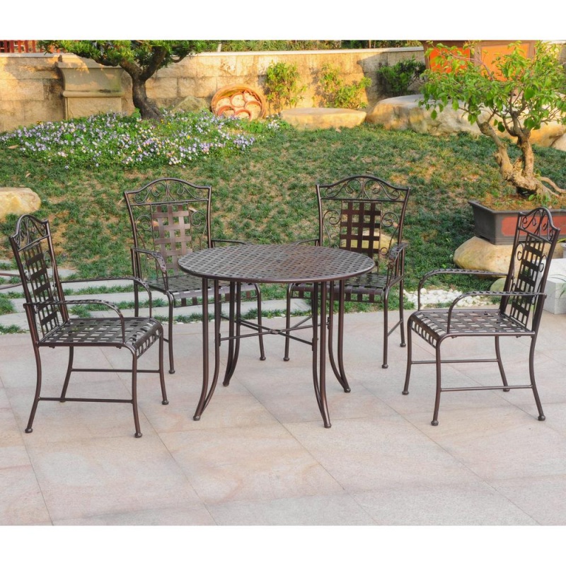 Mandalay Set Of 5 Outdoor Dining Group
