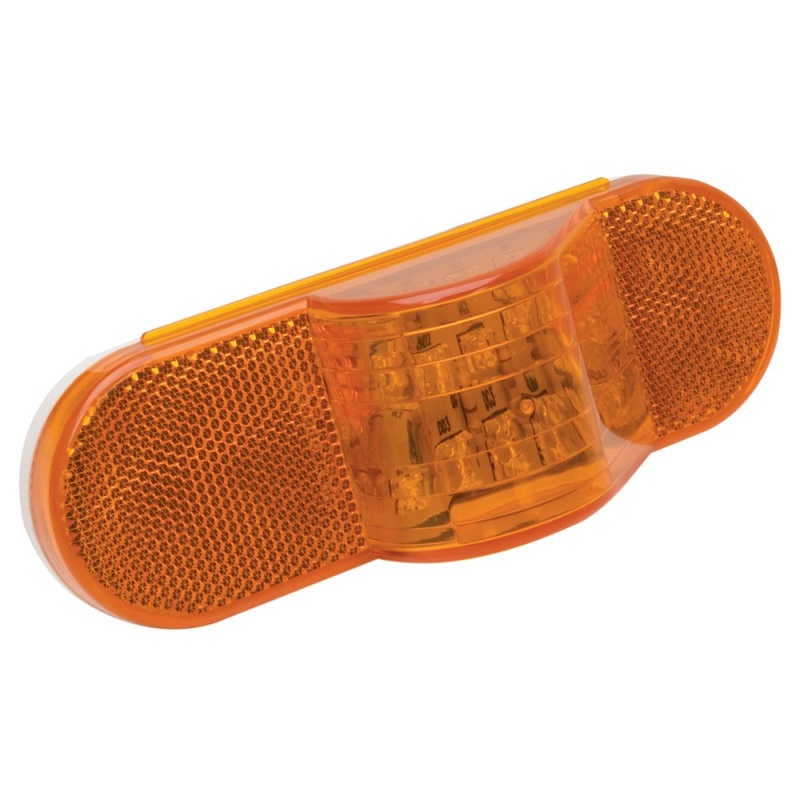 Amber 6.5In x 2.25In Mid-Trailer Sealed Light