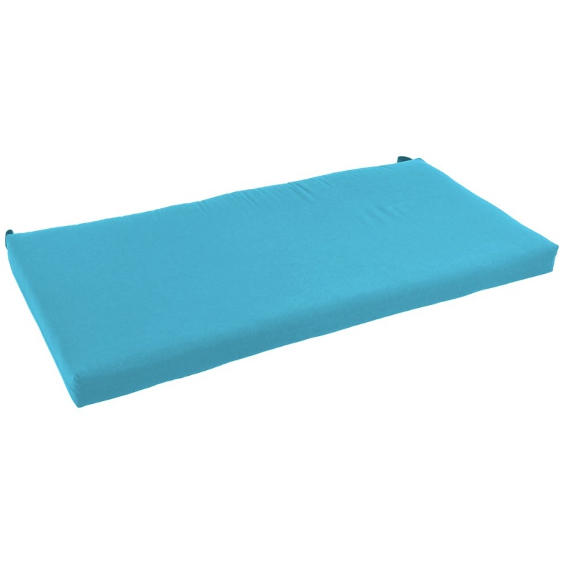 42-Inch By 19-Inch Solid Twill Loveseat Cushion