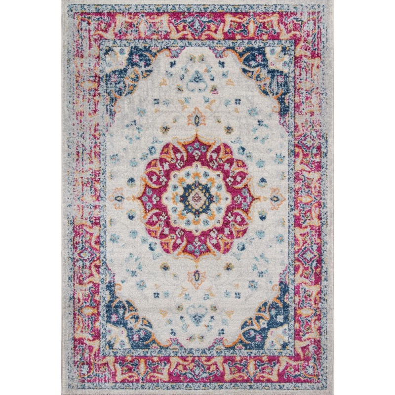 Traditional Rectangle Area Rug, Multi, 9'3" X 12'6"