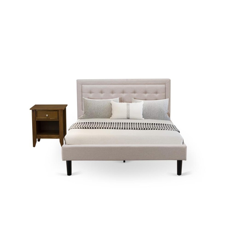 Fannin 2-Piece Queen Bed Set with Nightstand