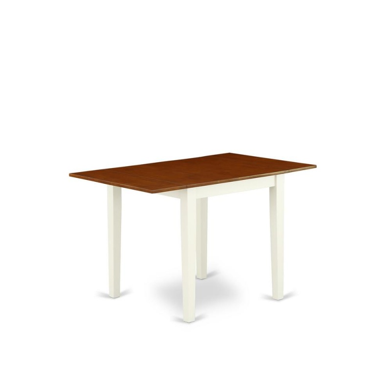 Dining Table Buttermilk & Cherry, Ndt-Whi-t