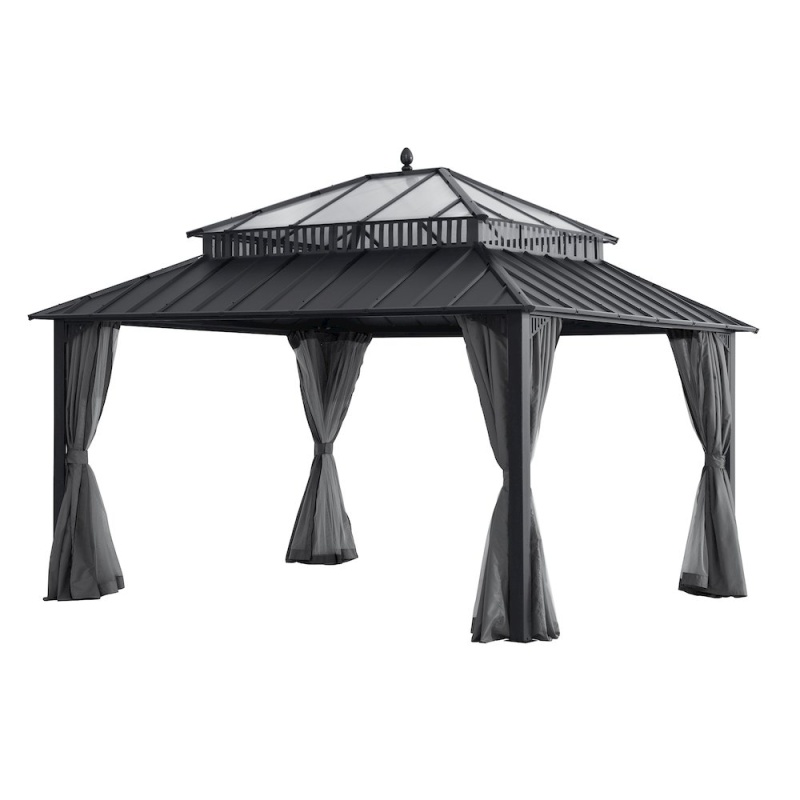 14 Ft. X 12 Ft. Kingston Extra-Tall, Wide Hardtop Gazebo