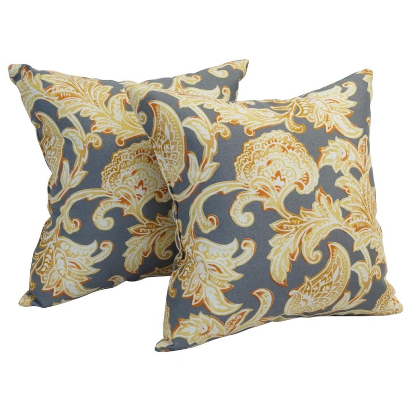 17-Inch Square Polyester Outdoor Throw Pillows (Set Of 4) 9910-S4-Od-157