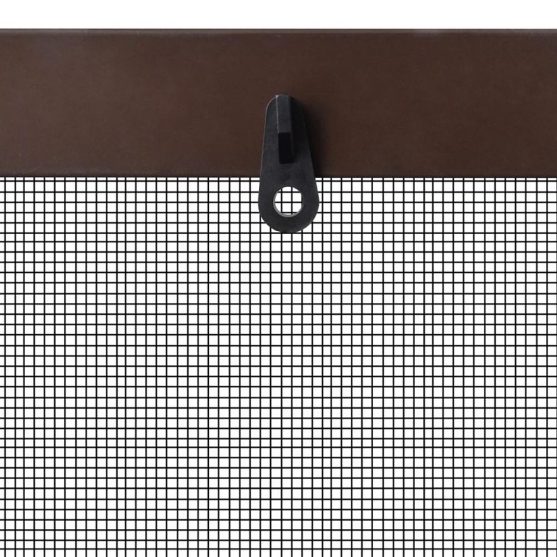 Brown Insect Screen For Windows 47.2"X55.1"