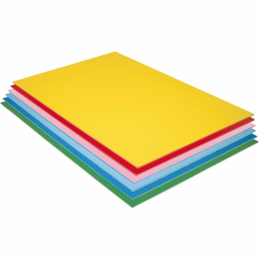 Ucreate Economy Foam Boards - 30" Height x 20" Width - Assorted Colors