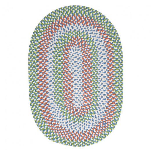 Carousel - Lime Spin 2'X8' Rug by Colonial Mills